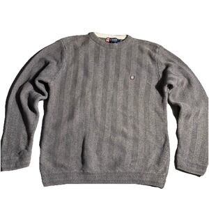 Chaps Ralph Lauren Herringbone Knit Sweater (Men's M)
